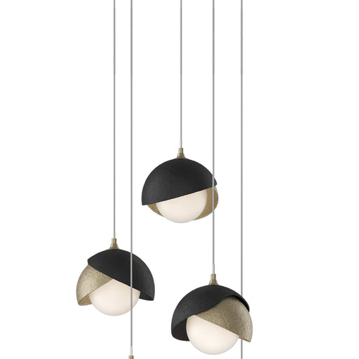 Brooklyn 84 Double Shade Pendant Light in Detail.