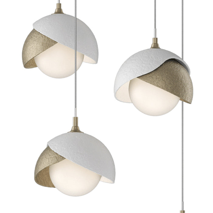 Brooklyn 84 Double Shade Pendant Light in Detail.