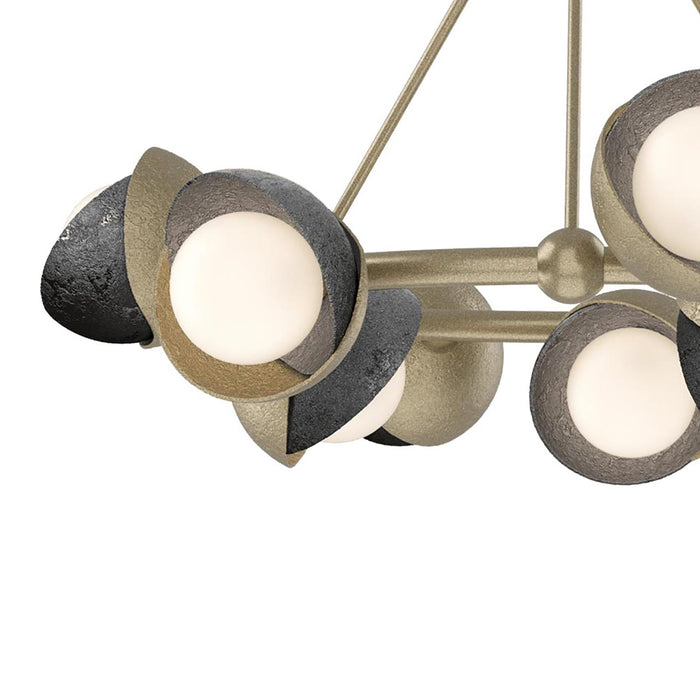 Brooklyn 84 Double Shade Ring Pendant Light in Detail.