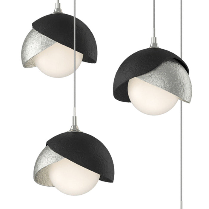 Brooklyn 85 Double Shade Pendant Light in Detail.
