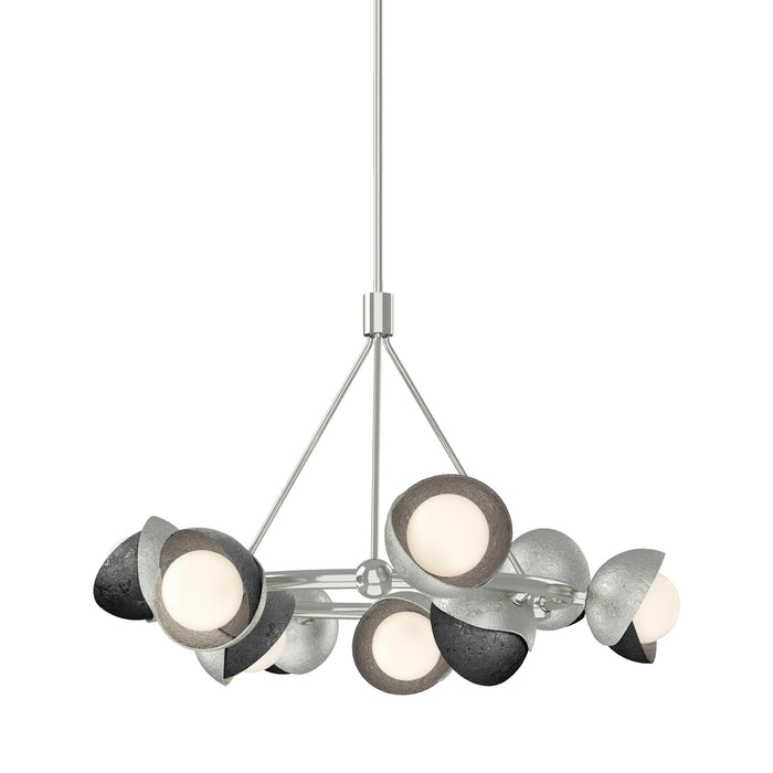 Brooklyn 85 Double Shade Ring Pendant Light in Ink.