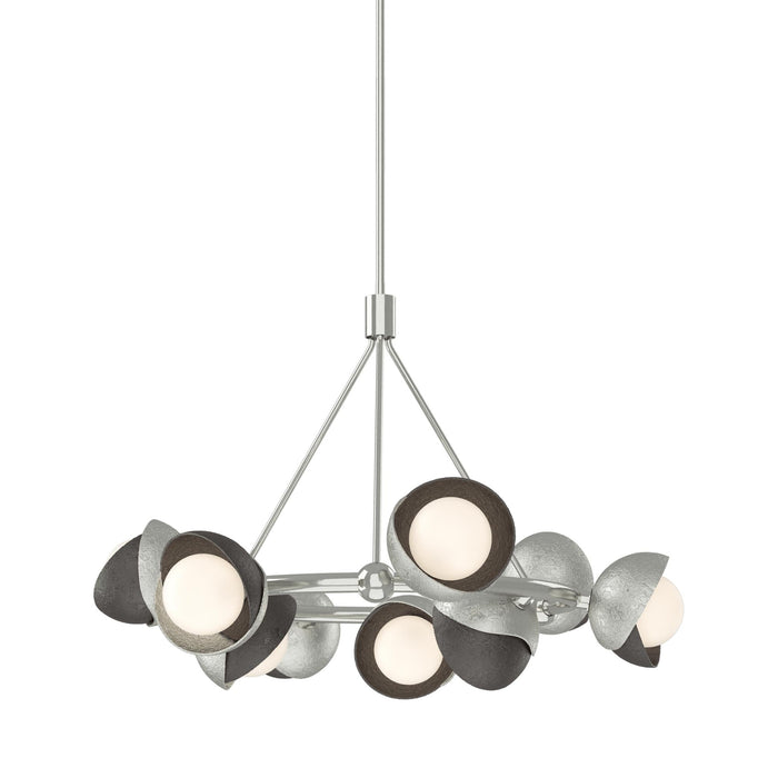 Brooklyn 85 Double Shade Ring Pendant Light in Oil Rubbed Bronze.