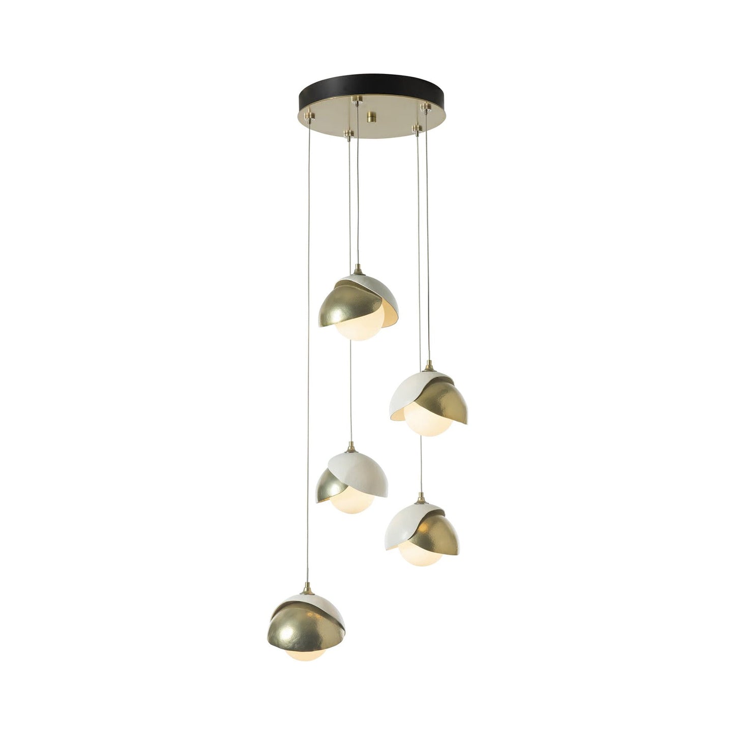 Brooklyn 86 Double Shade Pendant Light in Detail.