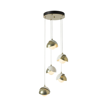 Brooklyn 86 Double Shade Pendant Light in Detail.