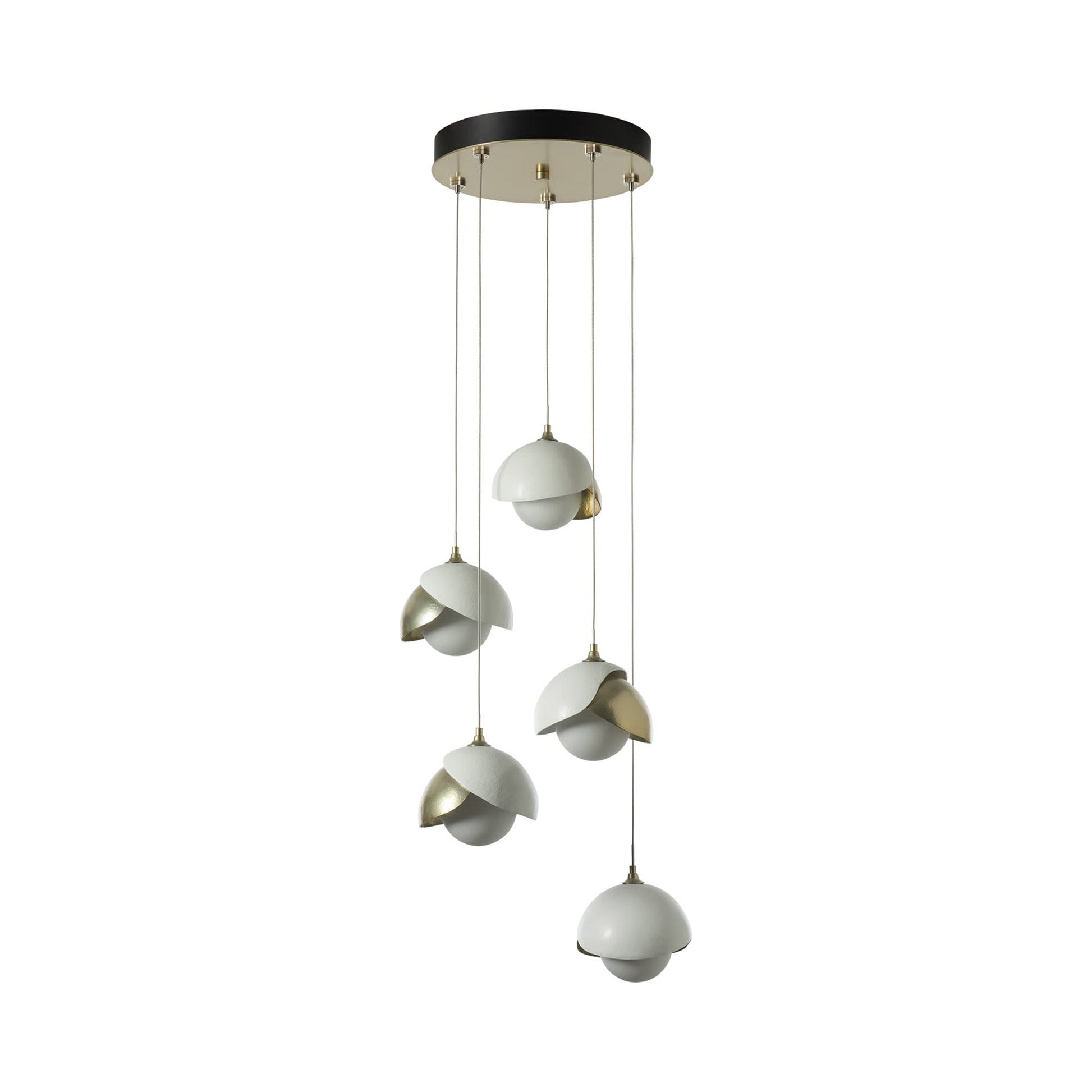 Brooklyn 86 Double Shade Pendant Light in Detail.