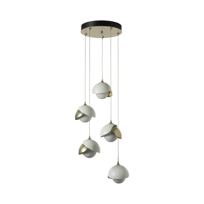 Brooklyn 86 Double Shade Pendant Light in Detail.