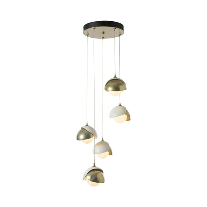 Brooklyn 86 Double Shade Pendant Light in Detail.