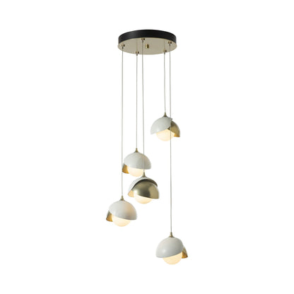 Brooklyn 86 Double Shade Pendant Light in Detail.