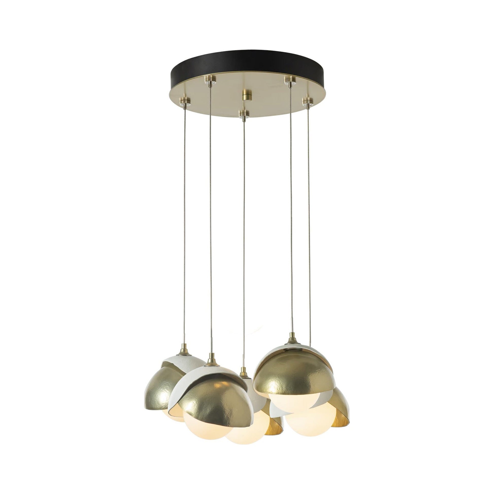 Brooklyn 86 Double Shade Pendant Light in Detail.