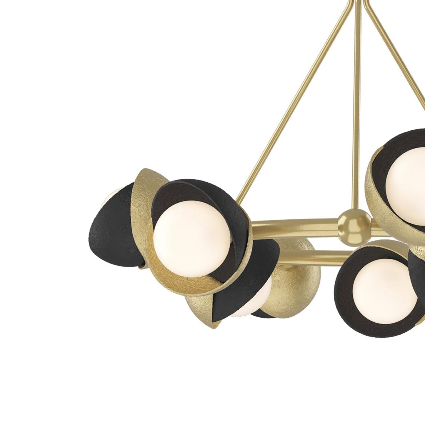 Brooklyn 86 Double Shade Ring Pendant Light in Detail.