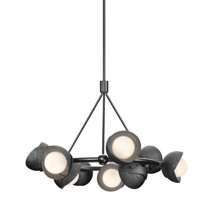 Brooklyn 89 Double Shade Ring Pendant Light in Ink.