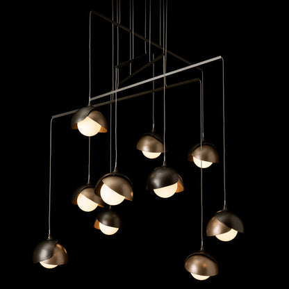 Brooklyn Double Shade Mobile Pendant Light in Detail.
