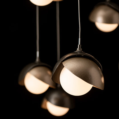 Brooklyn Double Shade Mobile Pendant Light in Detail.