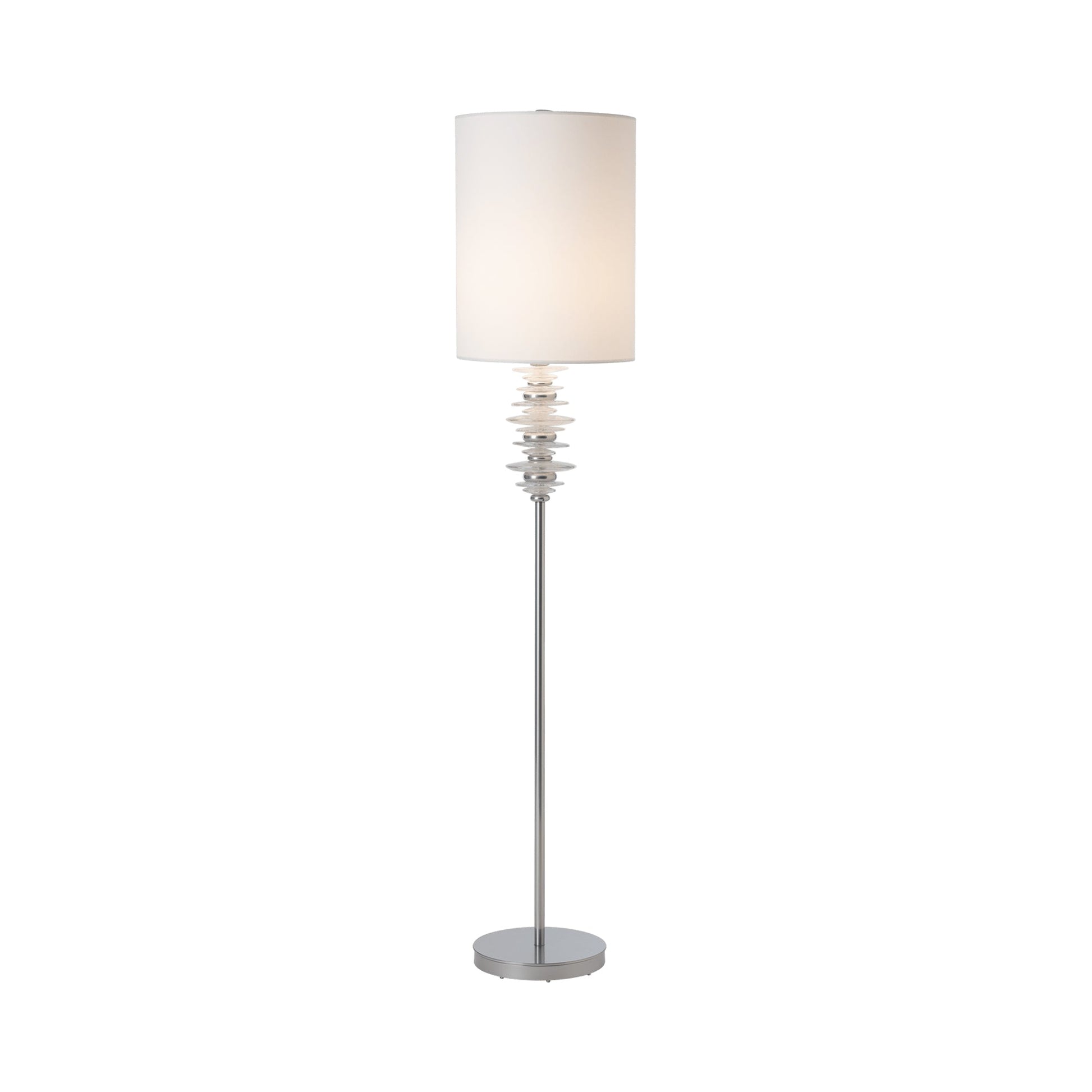 Cairn Floor Lamp in Sterling.