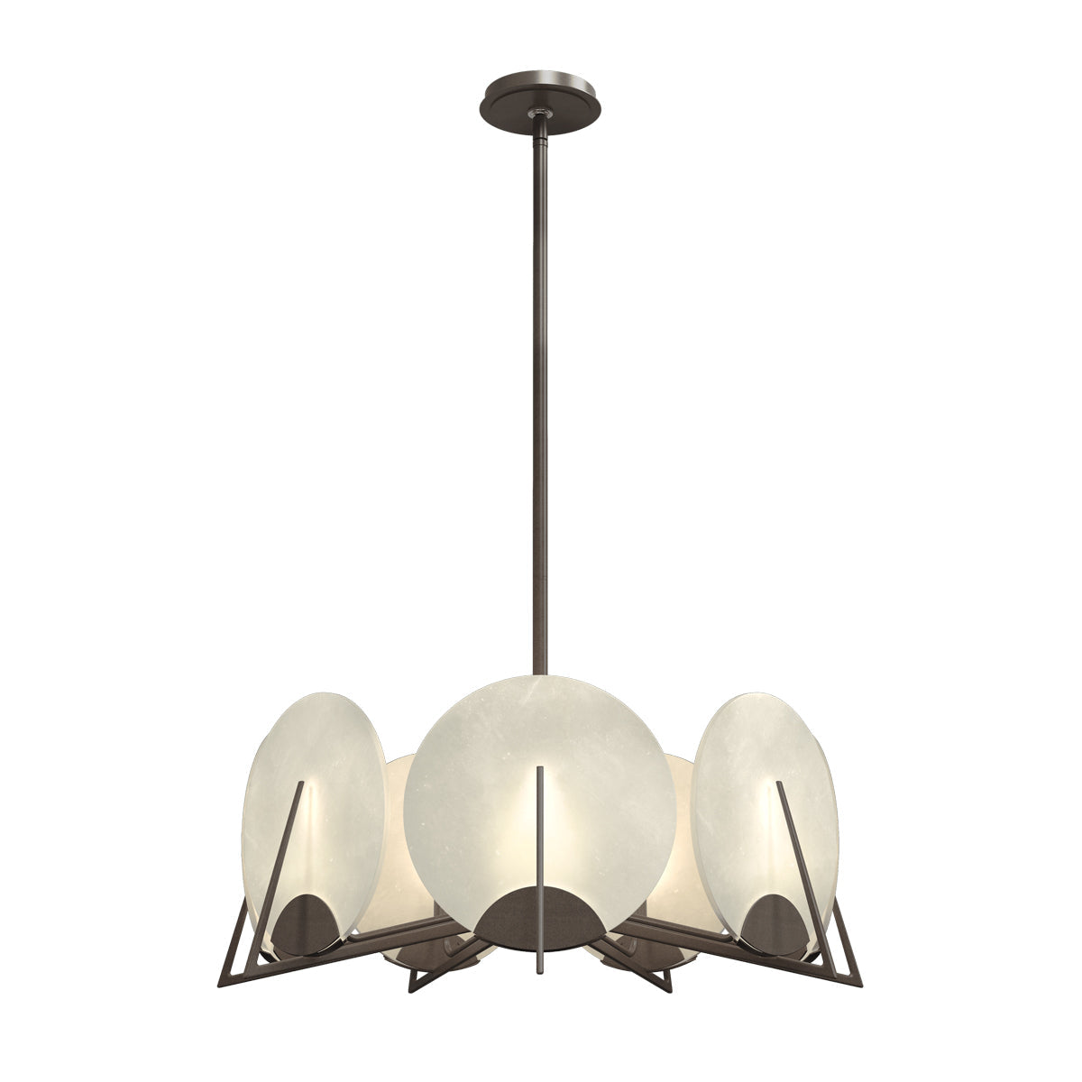 Callisto Pendant Light in Dark Smoke.