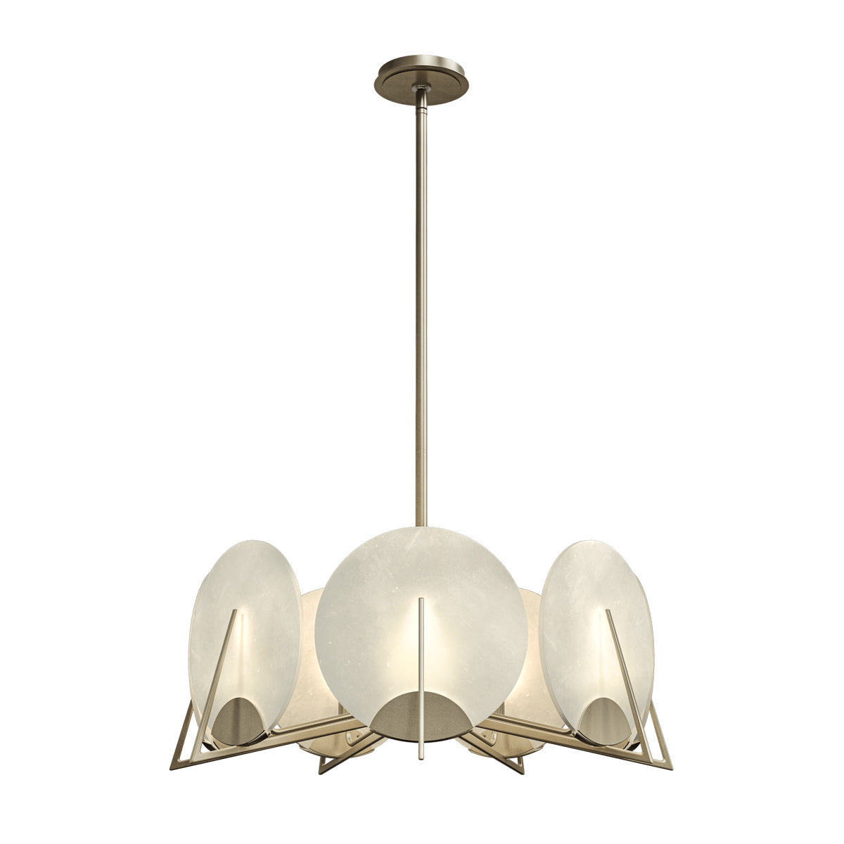 Callisto Pendant Light in Soft Gold.