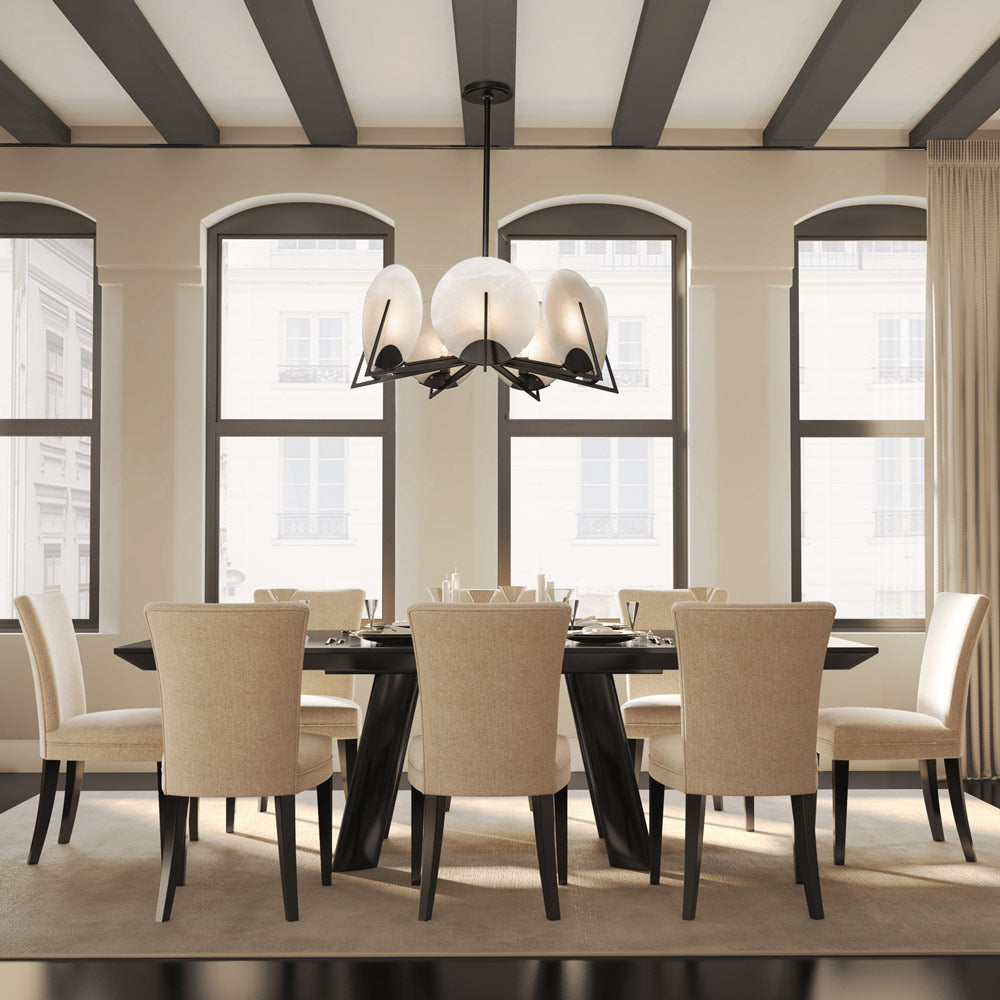 Callisto Pendant Light in dining room.