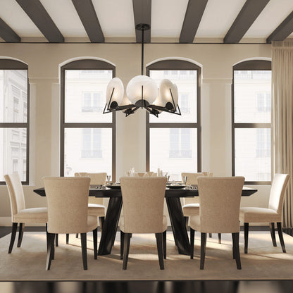 Callisto Pendant Light in dining room.