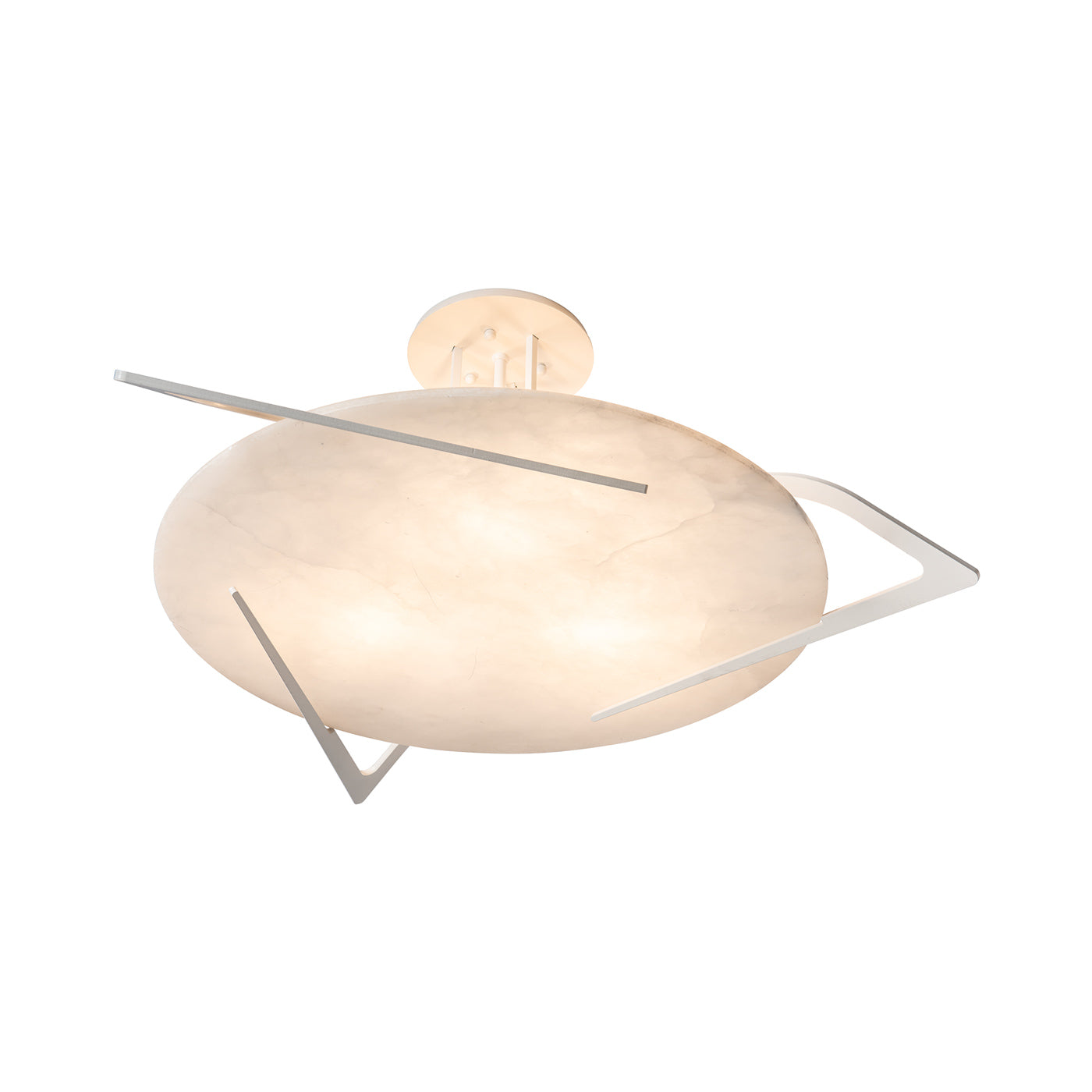Callisto Semi Flush Mount Ceiling Light in Detail.