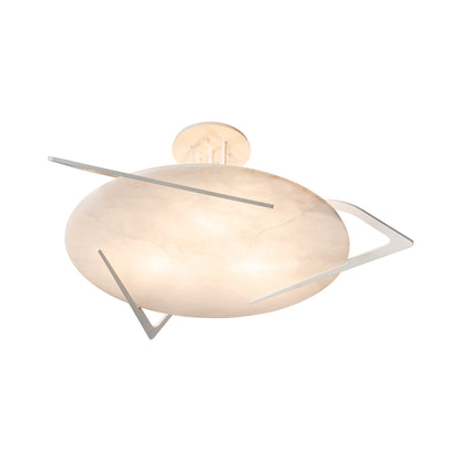 Callisto Semi Flush Mount Ceiling Light in Detail.