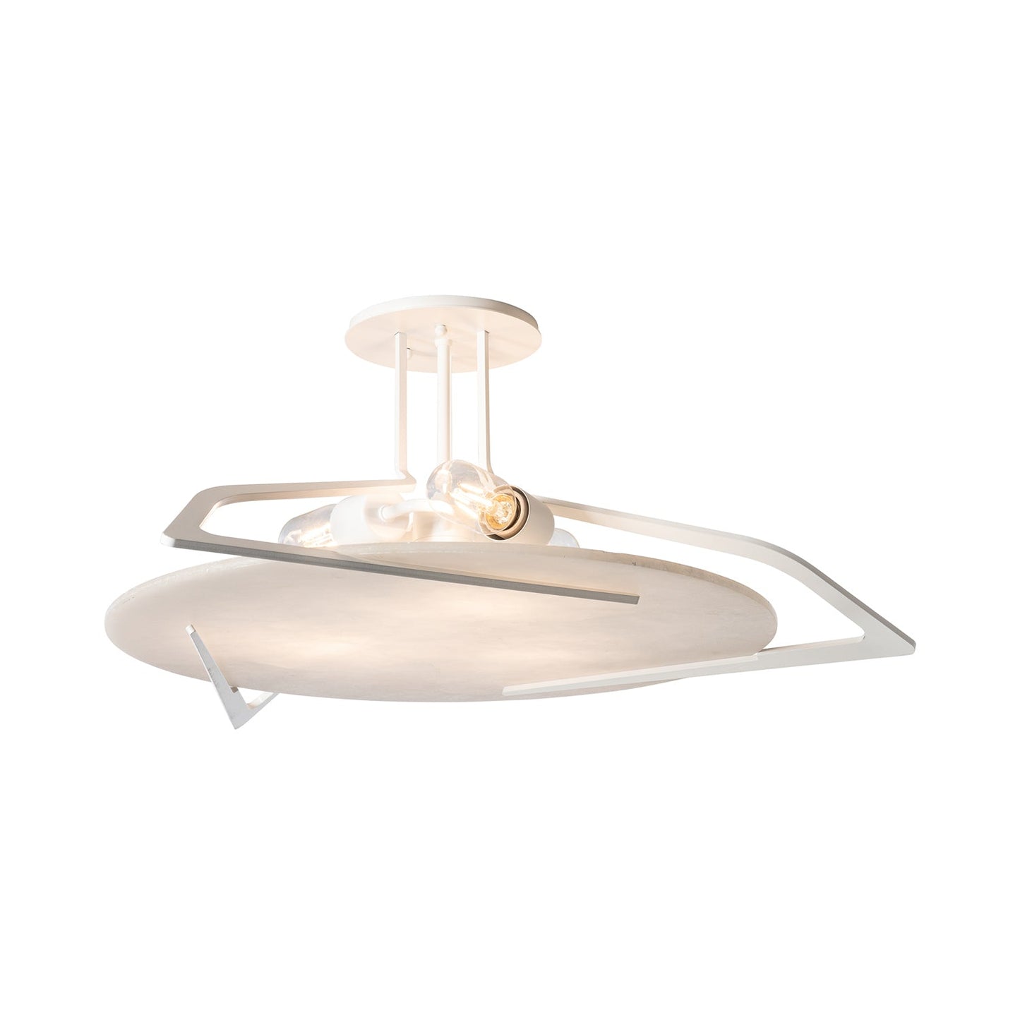 Callisto Semi Flush Mount Ceiling Light in Detail.