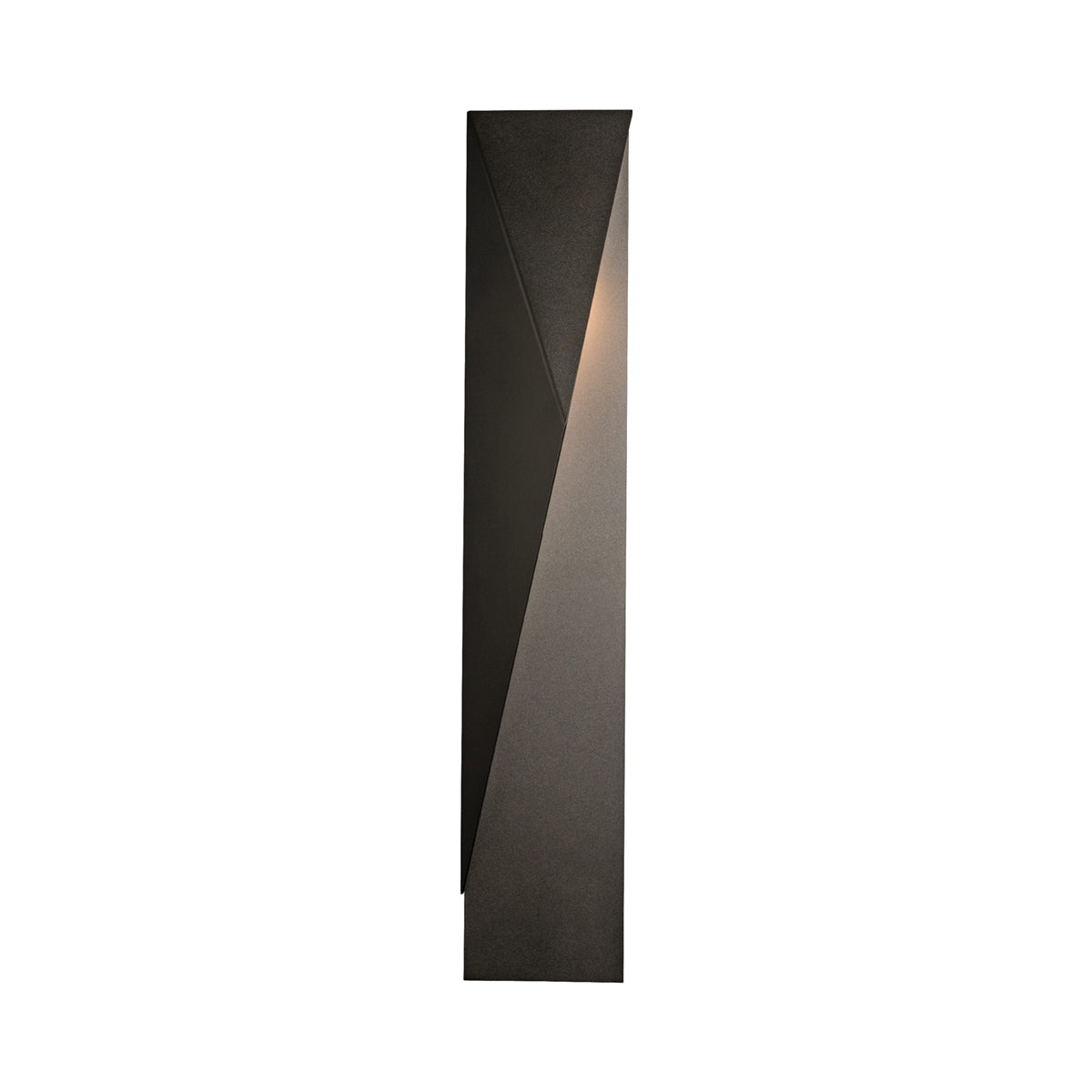 Carbon Outdoor Wall Light in Coastal Oil Rubbed Bronze/Left (37.9-Inch).