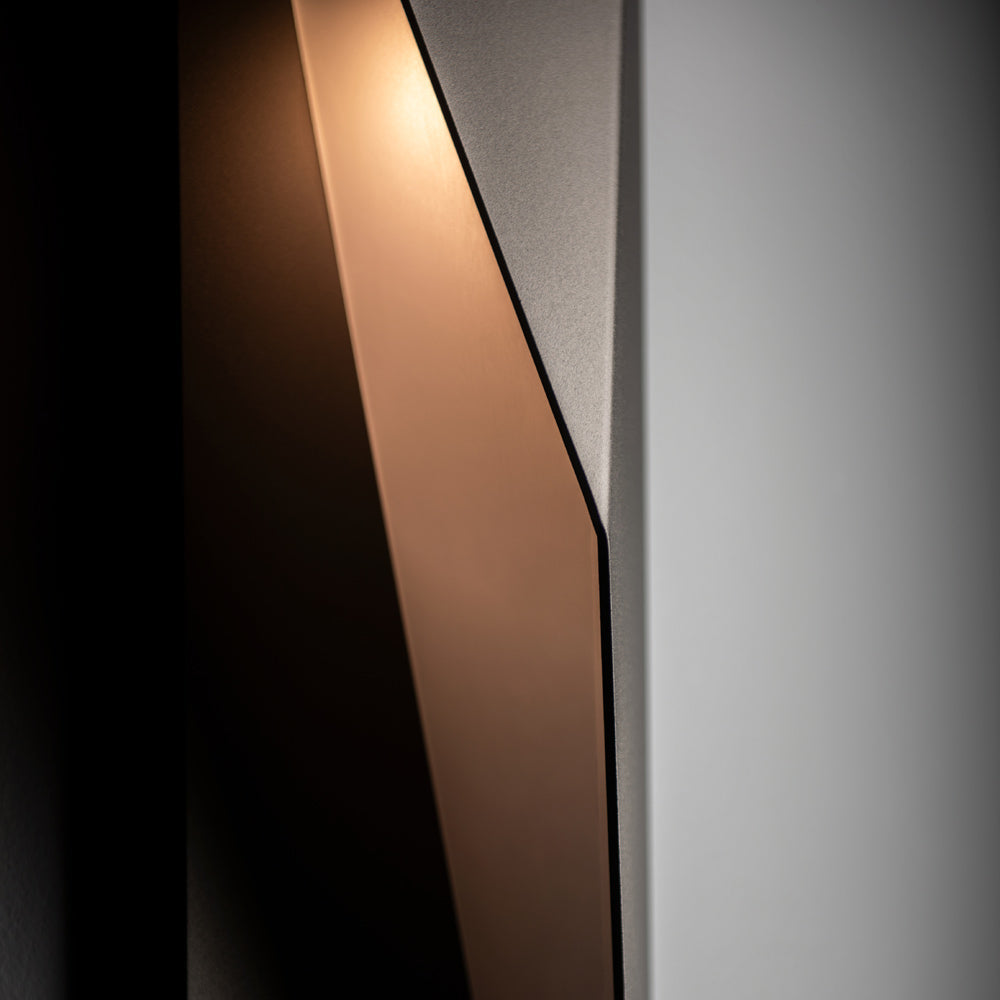 Carbon Outdoor Wall Light in Detail.