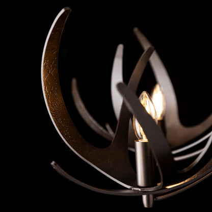 Caribou Chandelier in Detail.