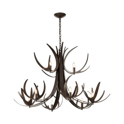 Caribou Chandelier in Detail.