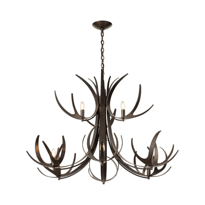 Caribou Chandelier in Detail.