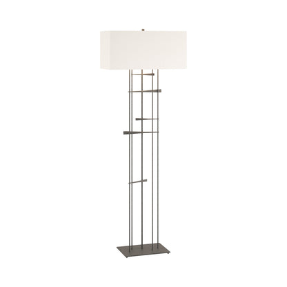 Cavaletti Floor Lamp in Natural Iron/Natural Anna.