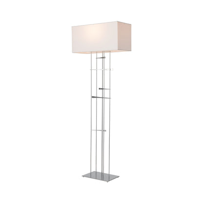 Cavaletti Floor Lamp in Sterling/Natural Anna.