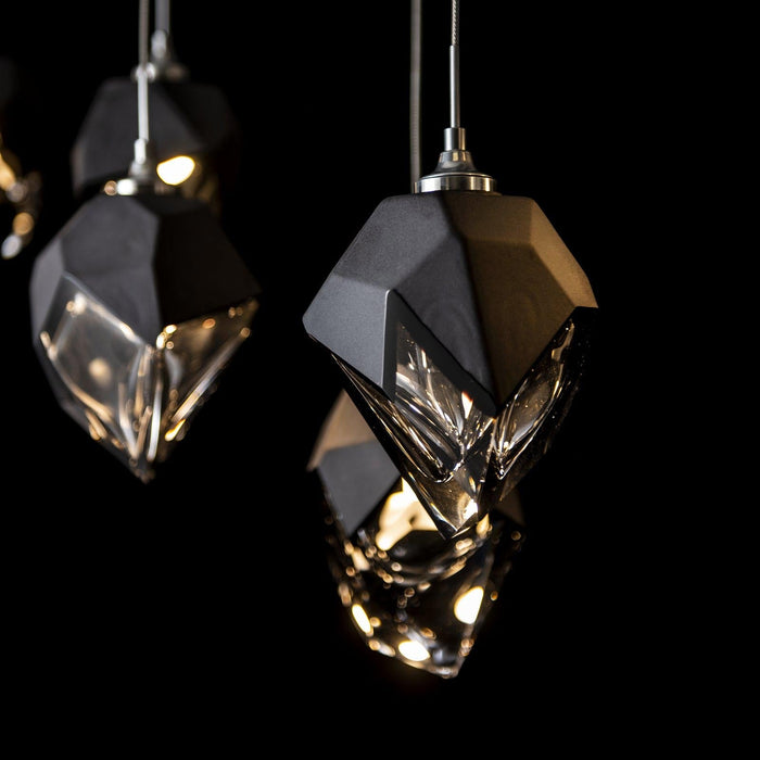Chrysalis 10-Light Small Crystal Pendant Light in Detail.