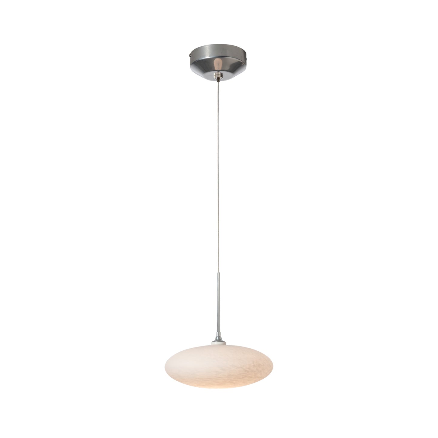 Clouds Low Voltage Mini Pendant Light in Sterling.