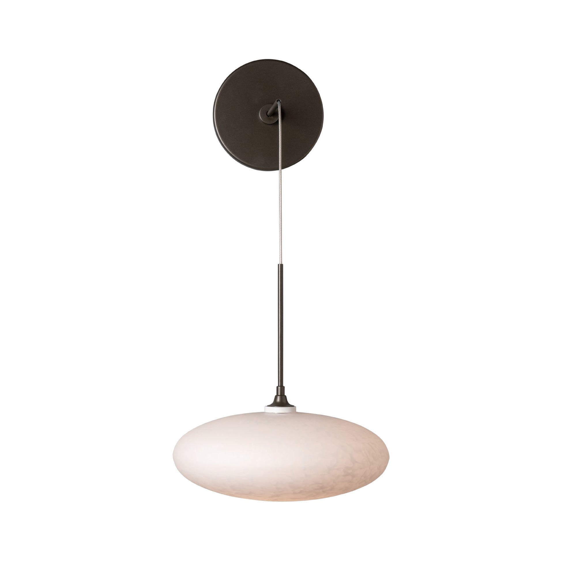 Clouds Low Voltage Wall Light in Dark Smoke.