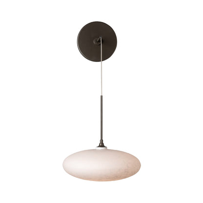 Clouds Low Voltage Wall Light in Dark Smoke.