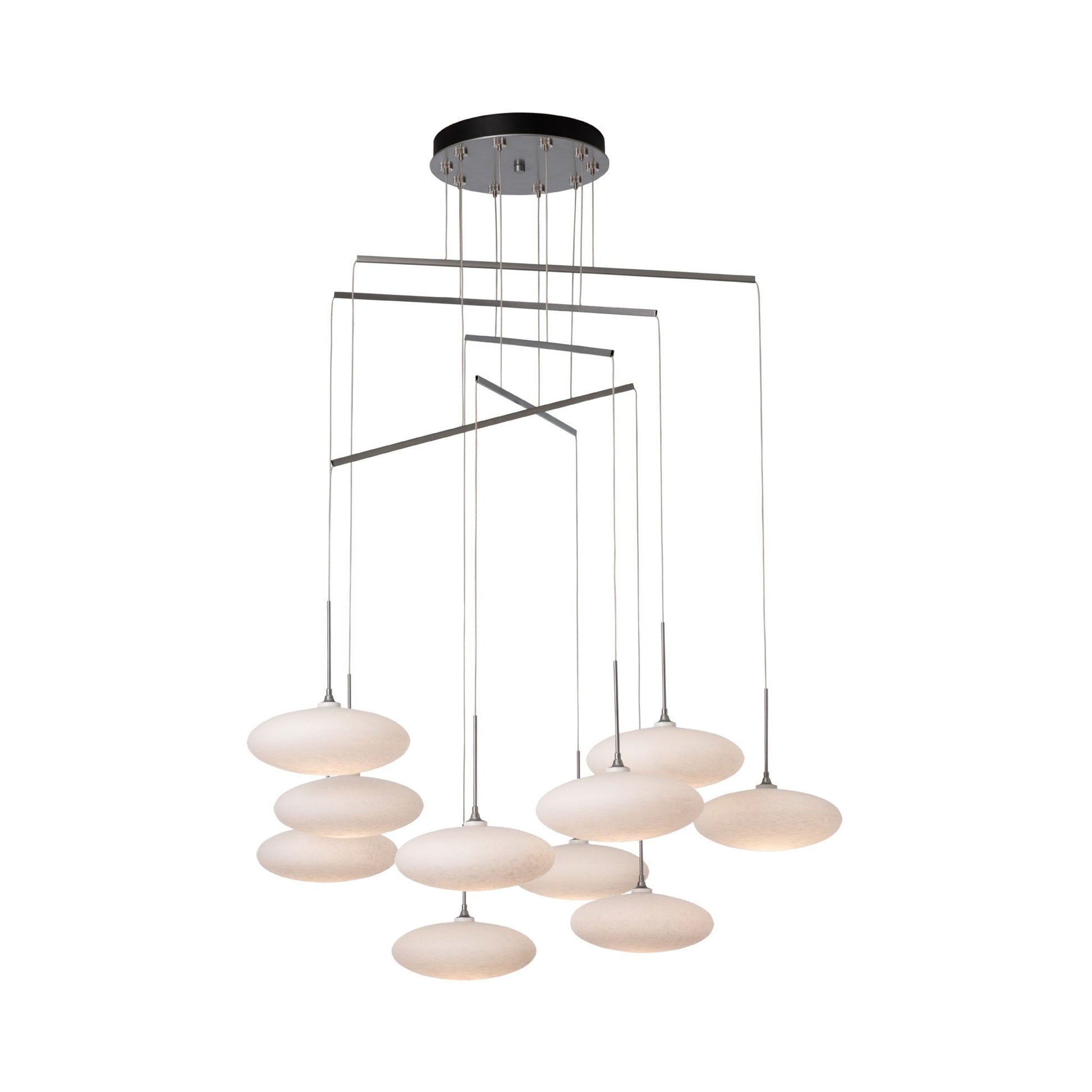 Clouds Mobile Pendant Light in Vintage Platinum.