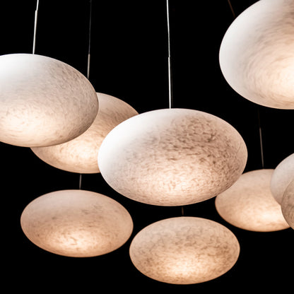 Clouds Mobile Pendant Light in Detail.