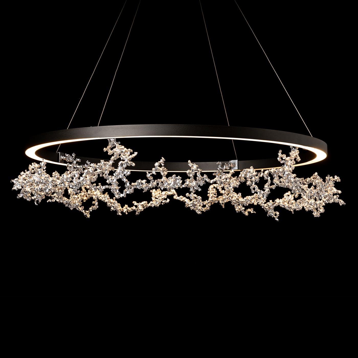 Coral Ring LED Pendant Light in Detail.
