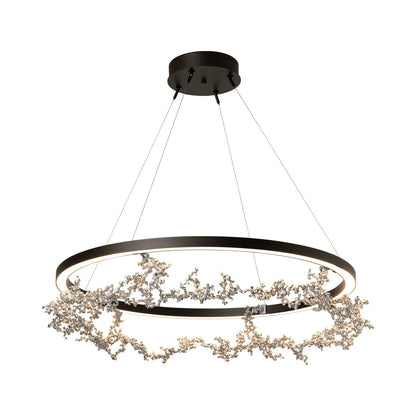 Coral Ring LED Pendant Light in Detail.