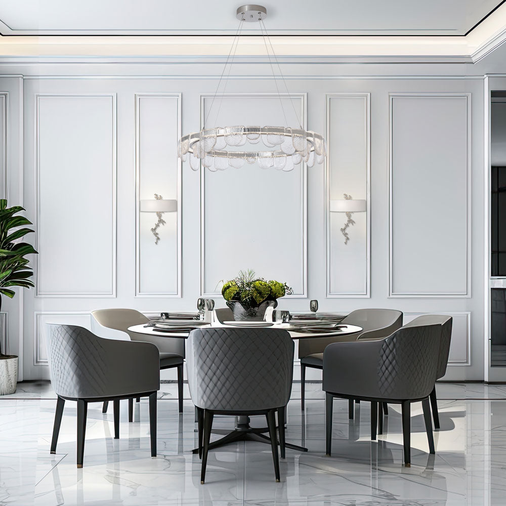 Coral Wall Light in dining room.