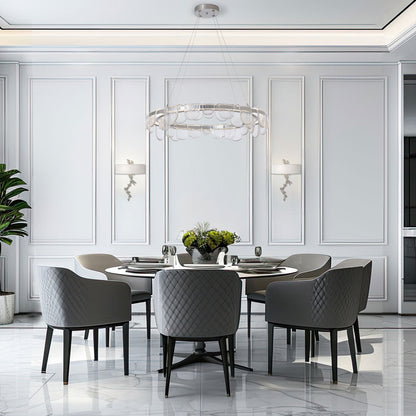 Coral Wall Light in dining room.