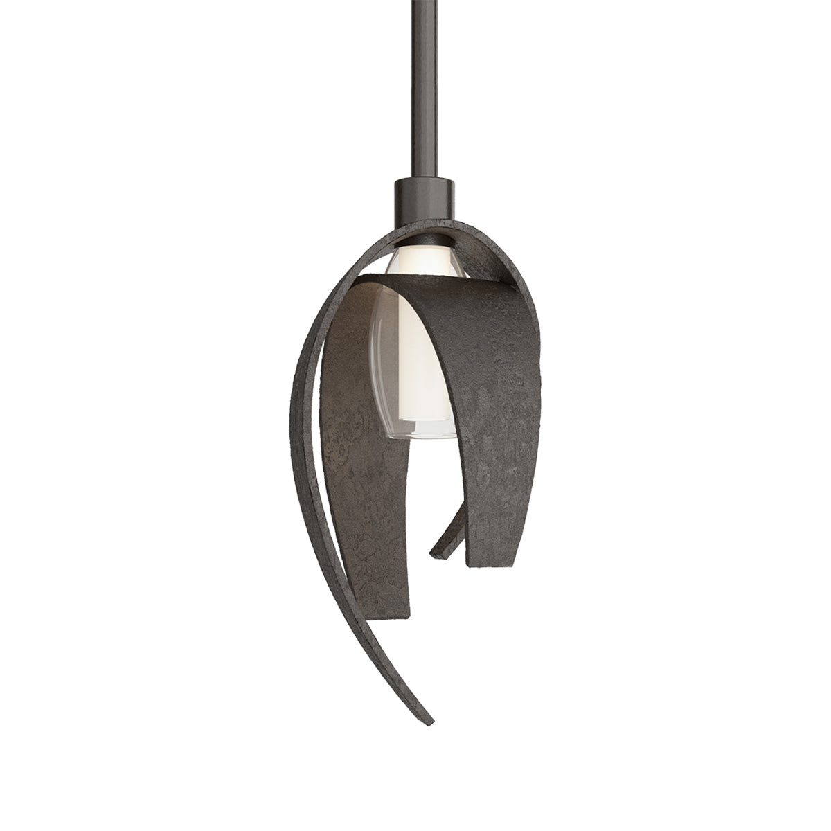 Corona Single Mini Pendant Light in Oil Rubbed Bronze (Small).