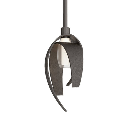 Corona Single Mini Pendant Light in Oil Rubbed Bronze (Small).