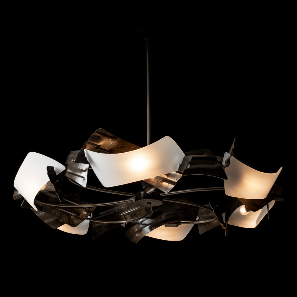 Crest Circular Pendant Light in Detail.