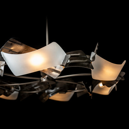 Crest Circular Pendant Light in Detail.