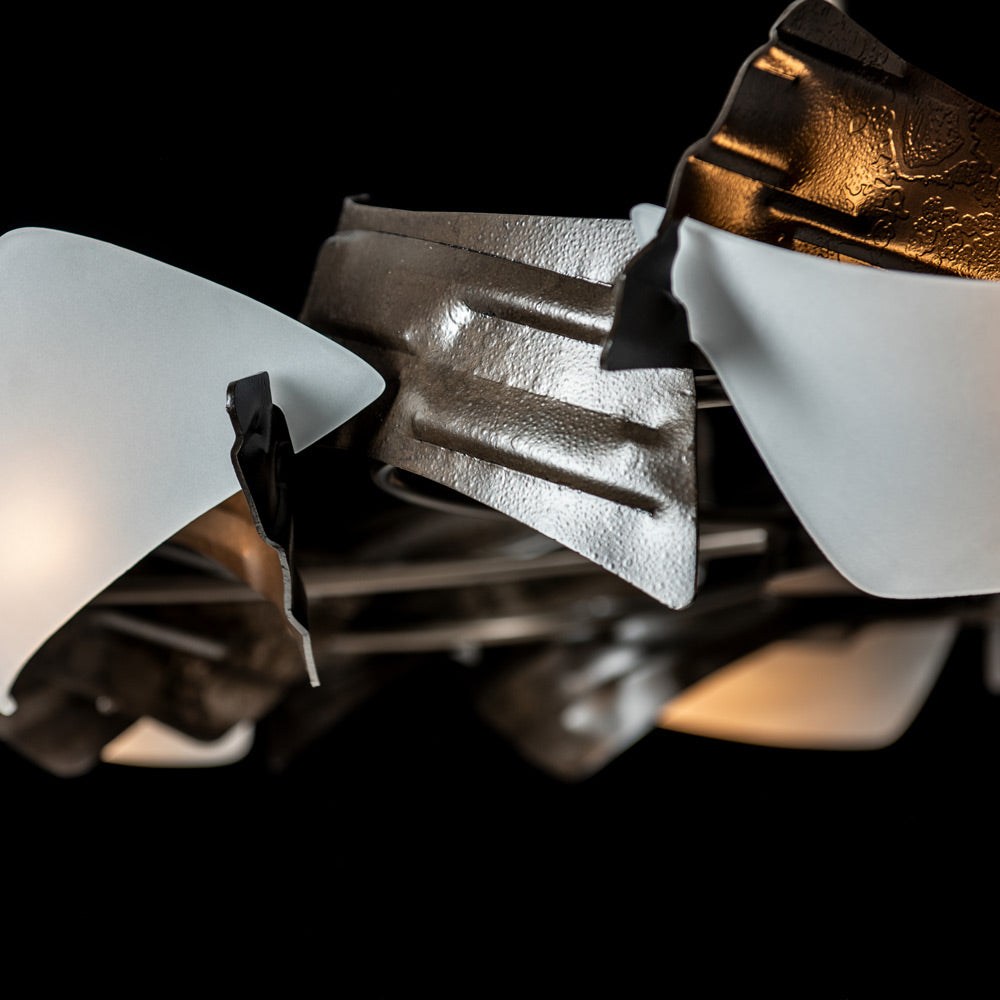 Crest Circular Pendant Light in Detail.