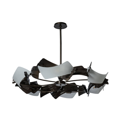 Crest Circular Pendant Light in Detail.