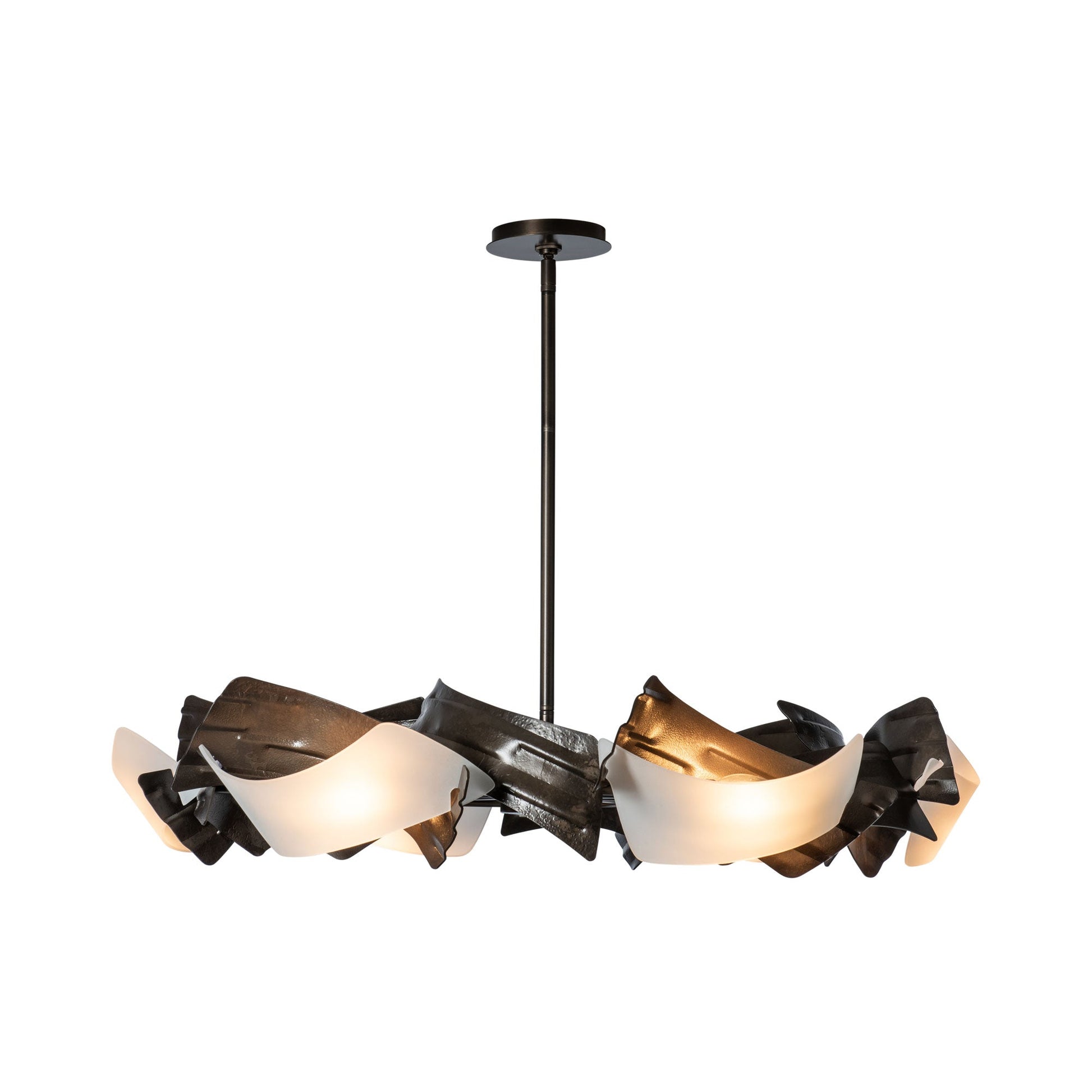 Crest Circular Pendant Light in Detail.