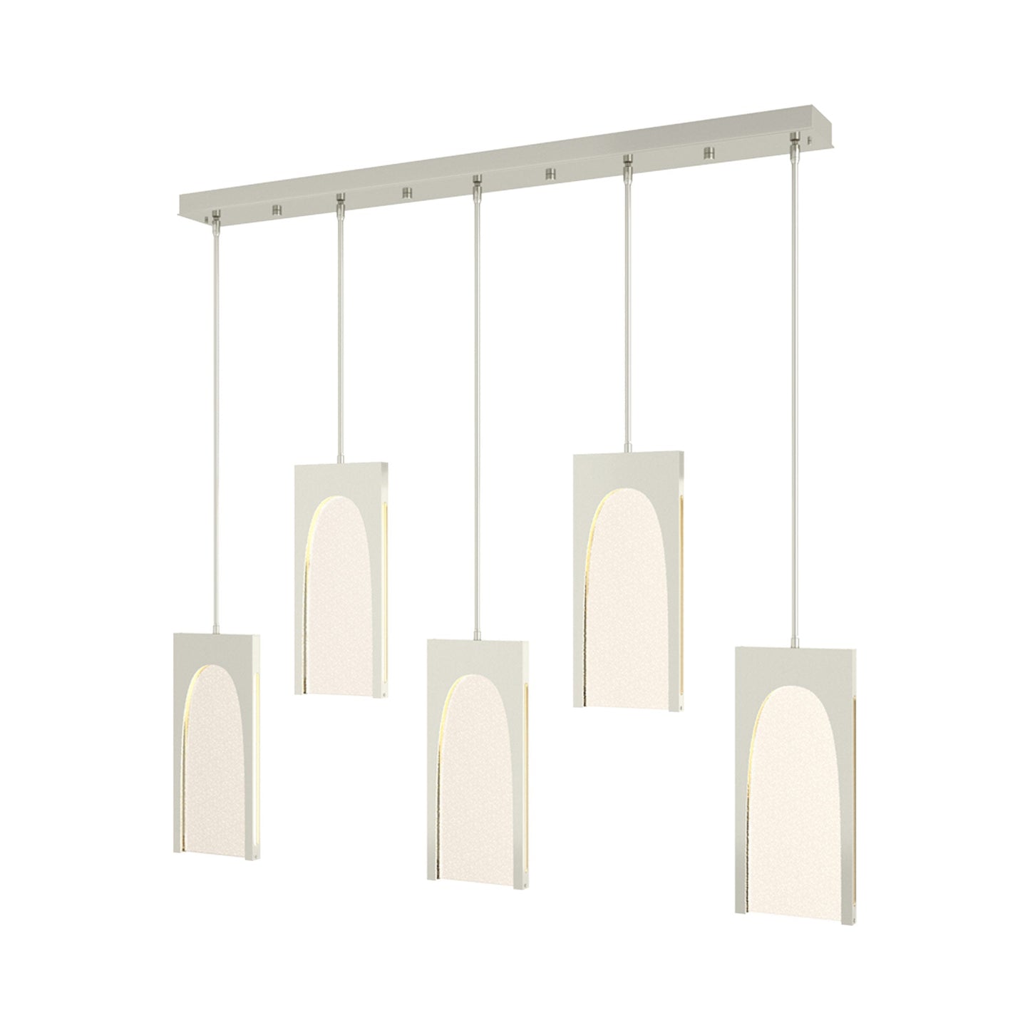 Cypress LED Linear Pendant Light in Sterling.